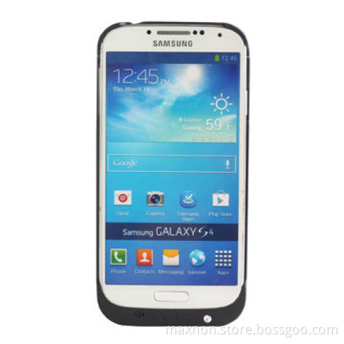 3,200mA external battery case for Samsung Galaxy S4/i9500, with smart leather cover and kick stand